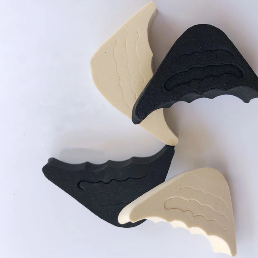 1 คู่ Forefoot ใส่ Pad สําหรับผู้หญิงรองเท้าส้นสูง Toe Plug ครึ่งฟองน้ํารองเท้าเบาะ Feet Filler Insoles Anti-Pain Pads