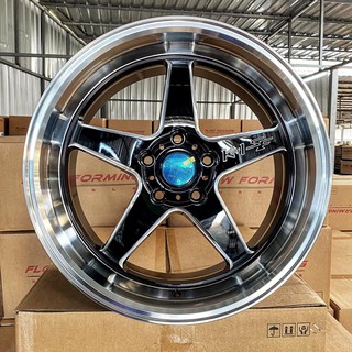 ล้อเบา PrajectK K1-SF 18x9.5 ET22 5x114.3 BLACK/ML งานKAYS 1วง