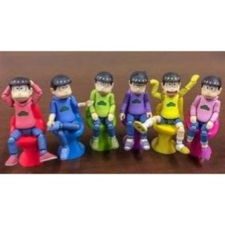 ฝาแฝดของแท้ขยับแขนขาได้​Petit Pose Osomatsu-san Re-Ment Osomatsu-san Petit Poseพี่น้องฝาแฝด​โอโซมัสซึ