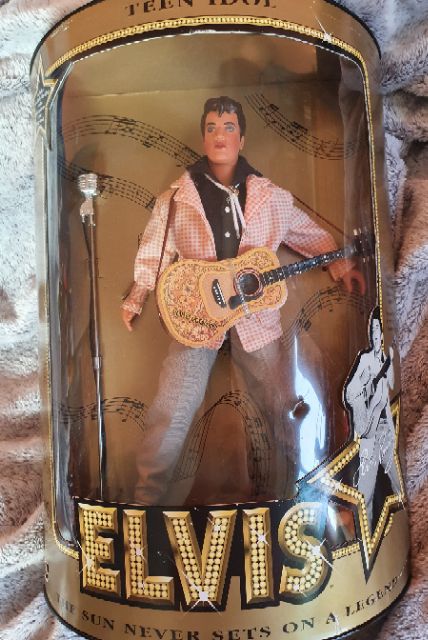 elvis the sun never sets on a legend doll