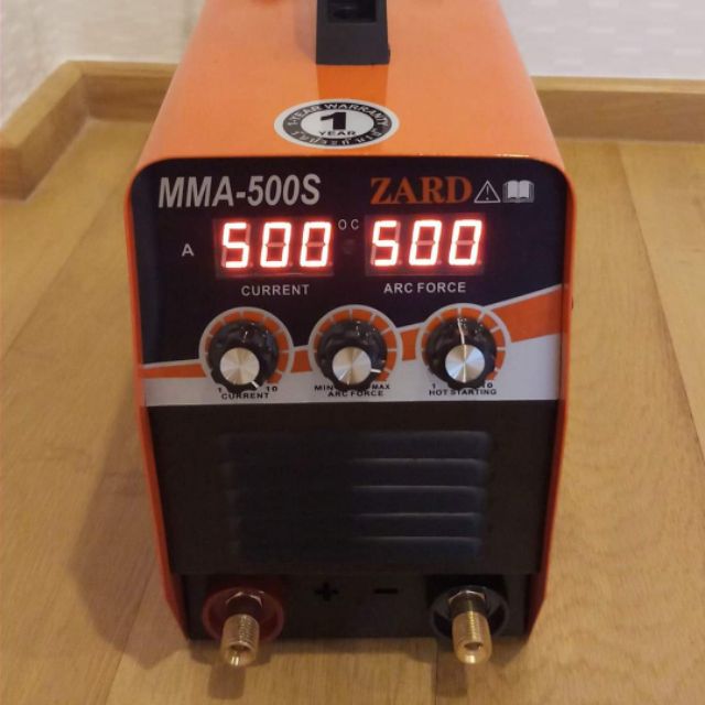 Zard MMA-600S ตู้เชื่อมอินเวอร์เตอร์ พกพา 600A สายเชื่อมยาว 10 เมตร