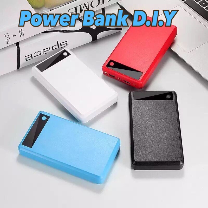 USB Power Bank Box Kit DIY ( NO BATTERY ) (ไม่มีแบตเตอรี่) เคสเปล่าสำหรับทำ Power Bank #4