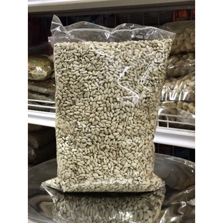 ทานตะวันขาวเม็ดเล็ก เมล็ดดอกคำฝอย 1kg อาหารนก ขนมนก