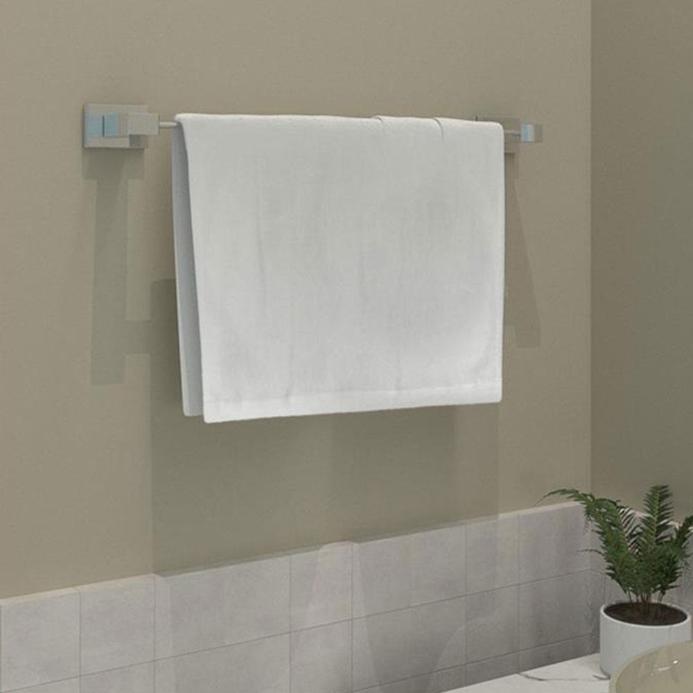 Homebase HLS ผ้าเช็ดตัวหนานุ่มดูดซับ มาตรฐานโรงแรมไทย H38.1xW81.28cm สีขาว