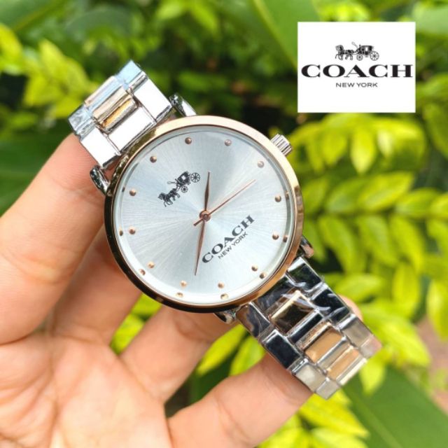 นาฬิกาสายเหล็ก Coach