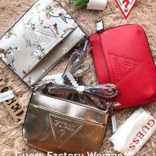 กระเป๋าสะพาย Guess Factory Women’s Ridden logo Crossbody