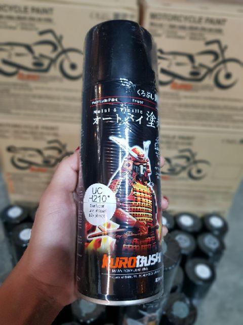 สีสเปรย์ ซามูไร  SAMURAI สีปรับพื้น รองพื้นเทา รองพื้นกลบรอย Surfacer UCH210 ขนาด 400 ml. - รูปที่ 3