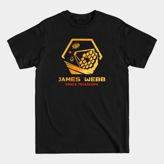 เสื้อยืด พิมพ์ลายกล้องโทรทรรศน์ James WEBB NASA สไตล์เรียบง่าย สําหรับผู้ชาย และผู้หญิง