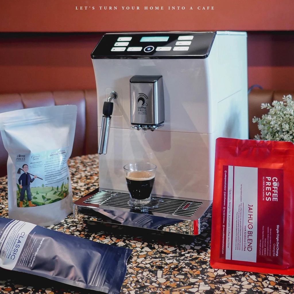 2026 Coffee Press เครื่องชงกาแฟอัตโนมัติ Full Automatic Espresso Coffee Machine | Black Plus Model thumbnail 10