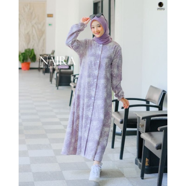 Naira Midi Dress By Imidy