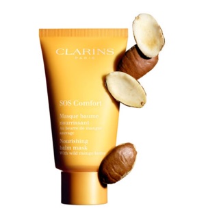 ของแท้ 💯% CLARINS SOS Comfort Nourishing Balm Mask 5 ml.