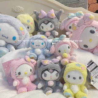 ใหม่ ตุ๊กตานุ่ม รูปการ์ตูน Sanrio Cinnamoroll Kuromi HelloKitty Pochacco Mymelody น่ารัก ของขวัญ สําหรับตกแต่งบ้าน