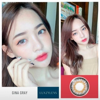 ⚡Luxzylens⚡Gina Gray💥บิ๊กอายตาโต💥คอนแทคเลนส์สายตา💥คอนแทคเลนส์กรองแสง💥แถมฟรีตลับทุกคู่