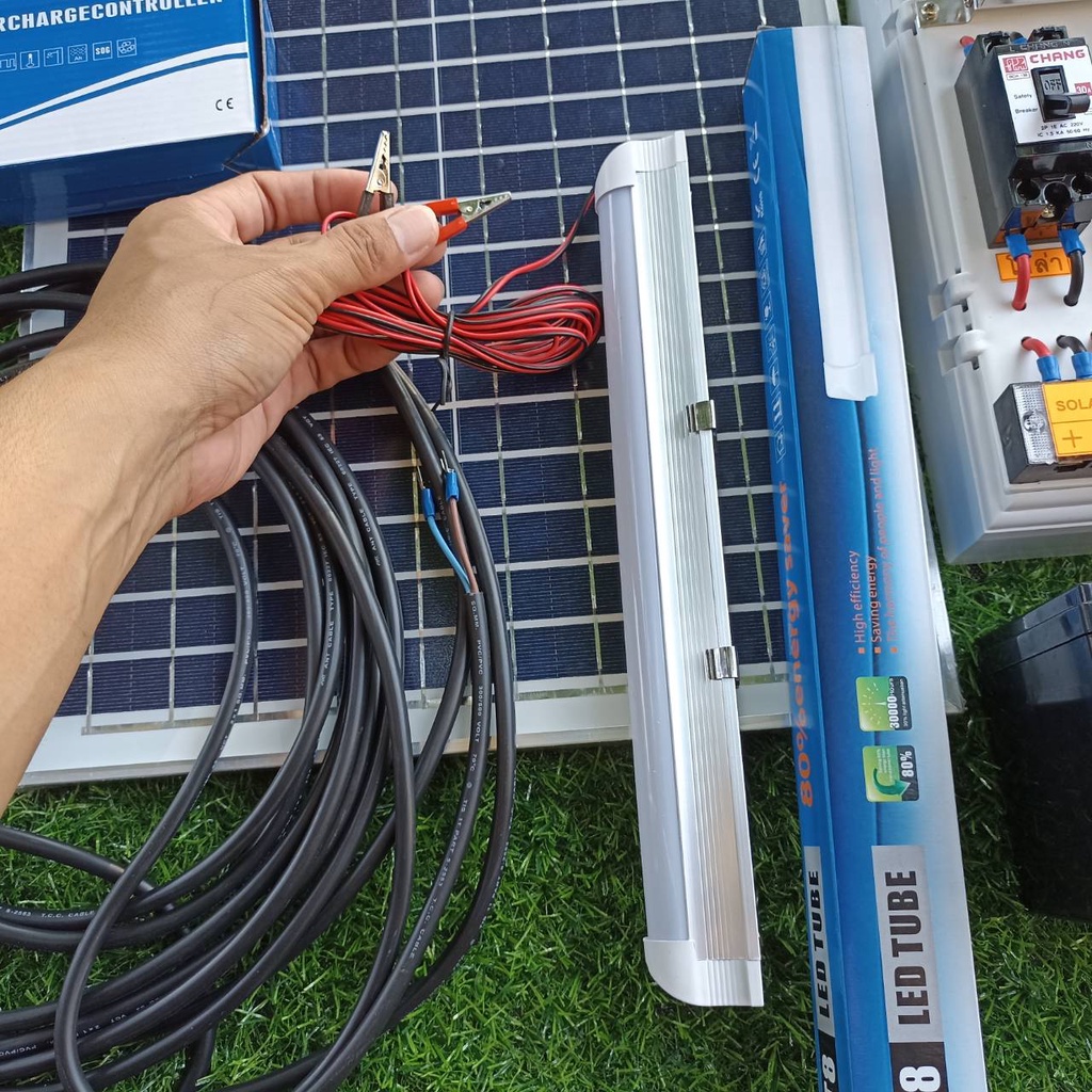 ชุดนอนนา แบบเลือกได้ รุ่น3000W ชุดคอนโทรลชาร์จเจอร์ โซล่าเซลล์ พลังงานแสงอาทิตย์ 12Vto220V พร้อมส่ง