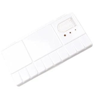 Somjai selected จานสี 25 ช่อง พร้อมฝาปิด รุ่น #YM-H3 จานสีพลาสติก