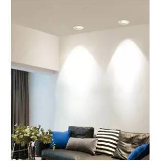 โคมดาวน์ไลท์แอลอีดี ดาวไลท์ฮาโลจนLED ปรับองศาได้ Downlight COB กลม ขนาด 5W เดย์ไลท์หรือส้ม ทรงกลม - รูปที่ 3