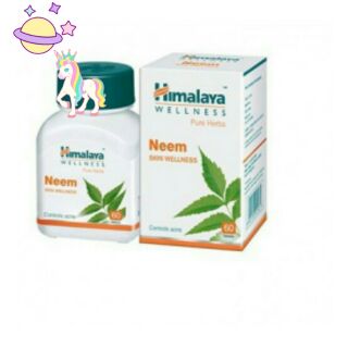 🦄🦄ลดสิว ผิวสวย Himalaya Neem Capsule 60เม็ด