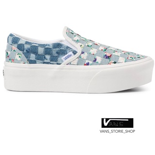 VANS SLIP ON STACKFORM FLORAL MULTI  SNEAKERS สินค้ามีประกันแท้