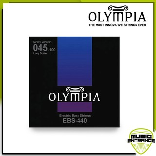 Olympia สายกีต้าร์เบส 4 สายกีต้าร์ Nickel Wound : 45-100