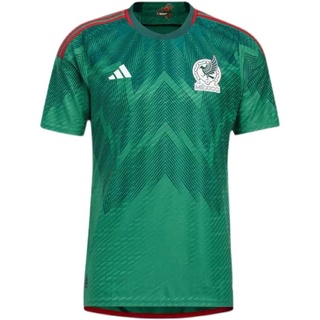 เสื้อกีฬาแขนสั้น ลายทีมชาติฟุตบอล Mexico 2022-23 ชุดเหย้า【พร้อมส่ง】