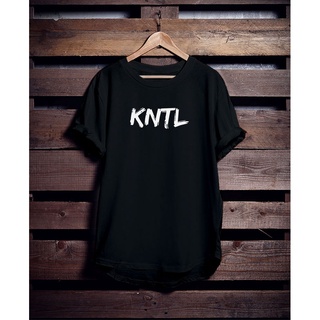 เสื้อยืดผ้าฝ้าย เสื้อยืด พิมพ์ลาย Kntl Motif Distro สําหรับผู้ชาย และผู้หญิง