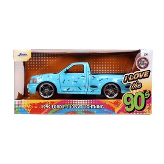 โมเดลรถเหล็ก 1/24 1999 Ford F-150 SVT Lightning [JADA]