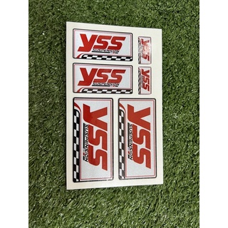 สติ๊กเกอร์ติดโช้ค yss