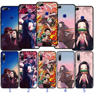 Hz17 เคสโทรศัพท์มือถือซิลิโคน TPU แบบนิ่ม ลาย Demon slayer สําหรับ Redmi 6 6A 7 7A 8 8A 9 9A 9C Pro