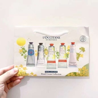 Loccitane แฮนด์ครีม สําหรับเดินทาง 5 ชิ้น