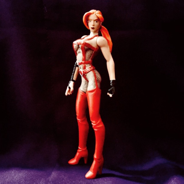 RED KILLER DEVIL SEXY NINJA GIRLS FIGURE