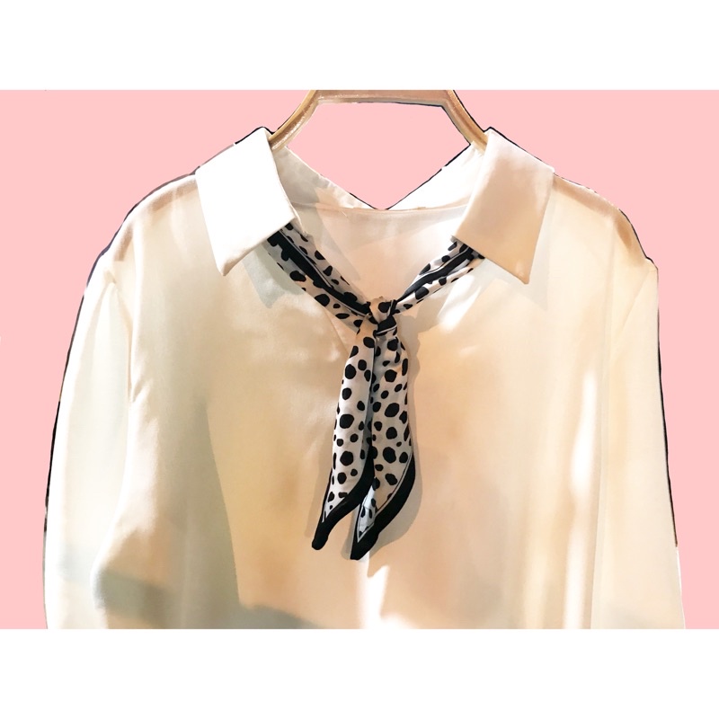 WFH |No.3| ผ้าผูกผม ผ้าพันหูกระเป๋า สีหวาน มีหลายแบบ no.3