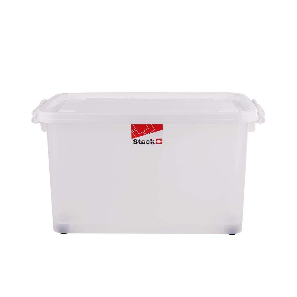 กล่องเก็บของ 70.5 ลิตร 2009 STACKO สีขาว STORAGE BOX STACKO 2009 70.5L ...