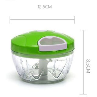 เครื่องบดอาหาร หั่นผัก บดกระเทียม แบบดึงมือ สีเขียว Speedy Chopper