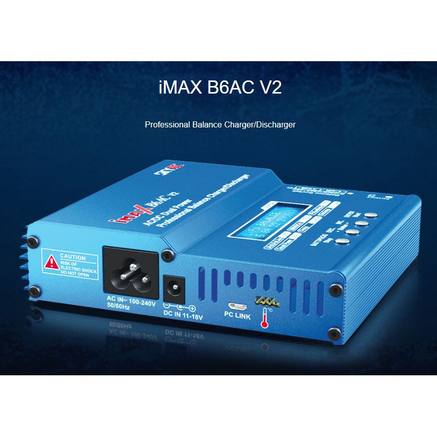 🎉ของแท้ ส่งจากไทย🎉  SKYRC iMAX B6AC V2 Charger LiPo/LiFe/LiIon 1-6S 50W 6A ของแท้ต้อง SKYRC B6ACv2