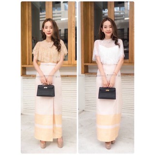 #ชุดไทยประยุกต์ ชุดไทยใส่ออกงาน#