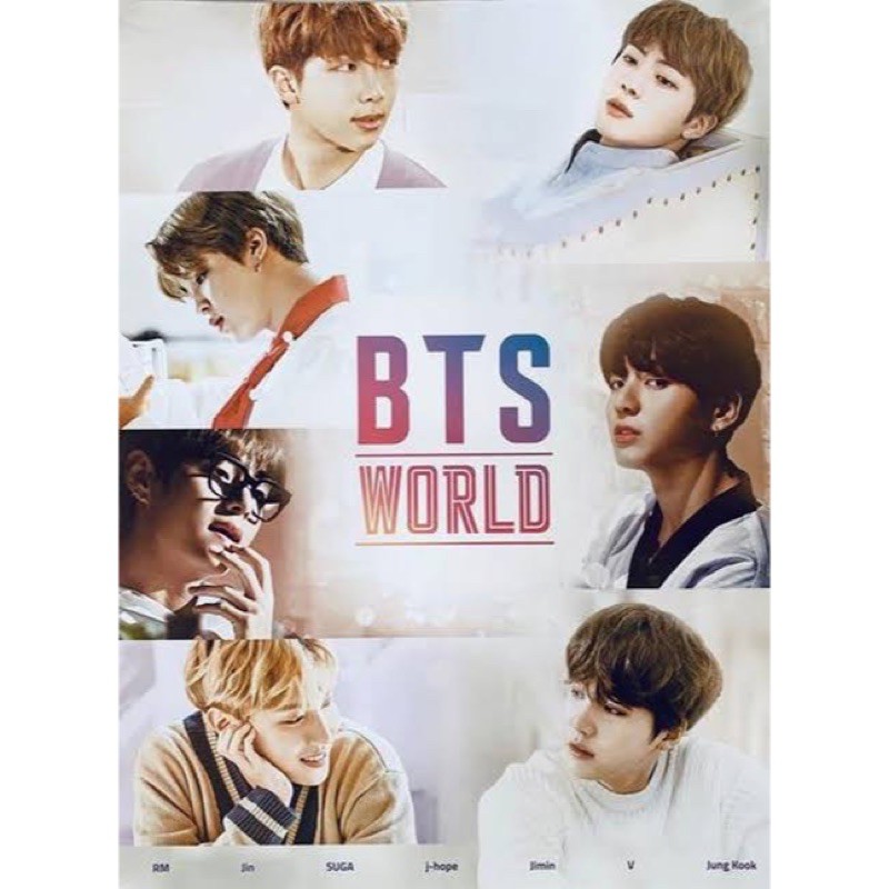 ส่งฟรี พร้อมส่ง | โปสเตอร์ BTS  ของแท้ มีเก็บเงินปลายทาง