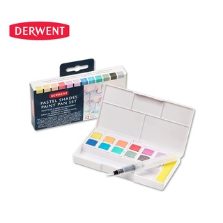 DERWENT ชุด PASTEL PAN 12 สี (Pastel Shades Paint Pan 12 Palette)