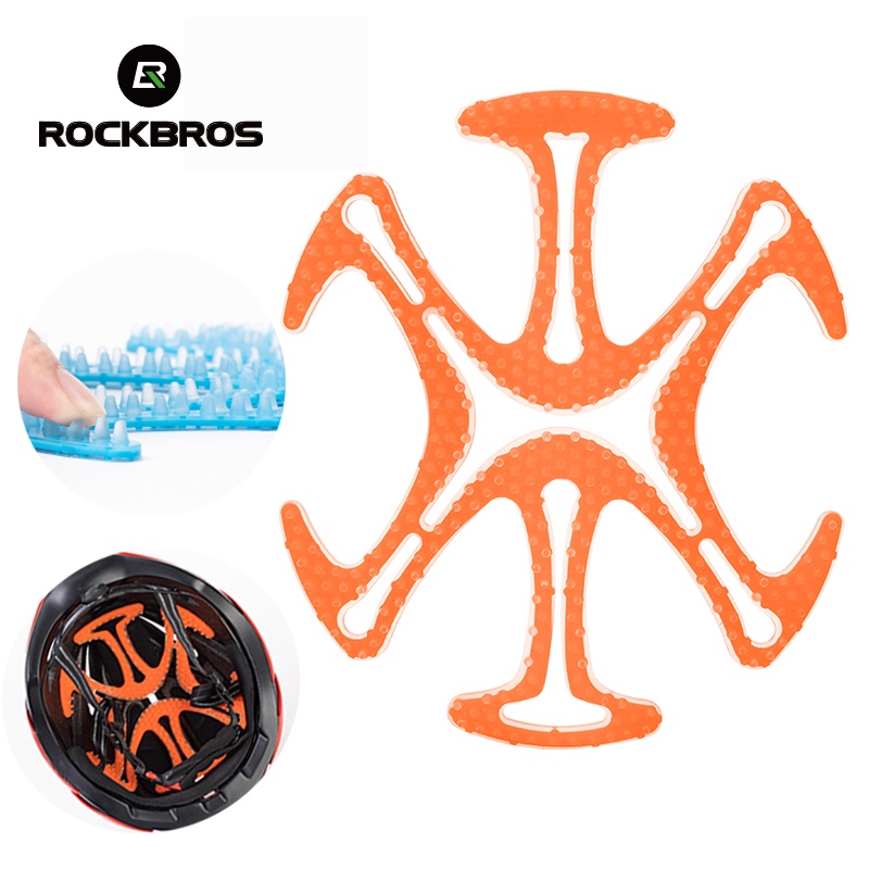ROCKBROS หมวกกันน็อคซิลิโคน ระบายอากาศ สําหรับขี่จักรยาน