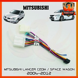 ปลั๊กตรงรุ่นจอแอนดรอย MITSUBISHI ไม่ต้องตัดต่อสาย #M1