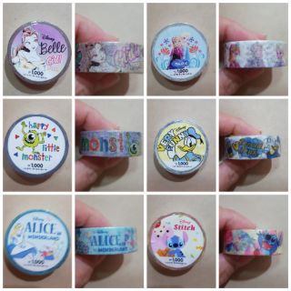 Masking tape ลายการ์ตูนลิขสิทธิ์แท้