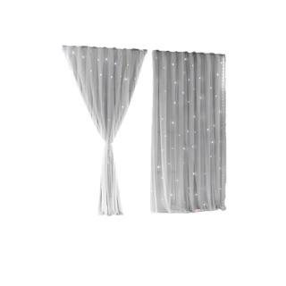 TTO ผ้าม่าน Curtain ม่าน ม่านเวลโครม่านทึบผ้าม่านกันฝุ่น,ติดตั้งง่าย,หมัดฟรีผ้าม่านเจาะ Velcro ฟรี