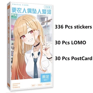 โปสการ์ดอวยพร ลายการ์ตูนอนิเมะ Darling Gojo Wakana LOMO 396 ชิ้น ต่อกล่อง