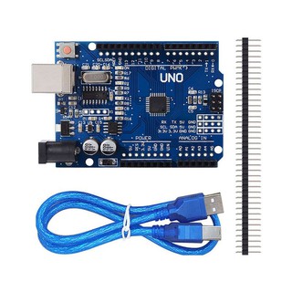 Arduino UNO R3 ชิปแบบ SMD สายusb ( ของแท้ ) พร้อมส่งที่ไทย