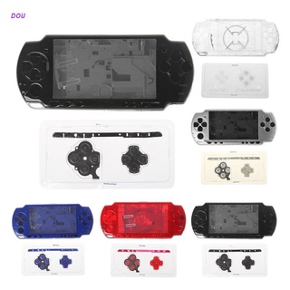 Dou เคสพร้อมปุ่มกดสําหรับ So-Ny Psp2000 Psp2006 Psp3000Console