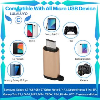 mc usb - c to micro usb อะแดปเตอร์อะลูมิเนียมพร้อมพวงกุญแจแปลง type - c micro usb