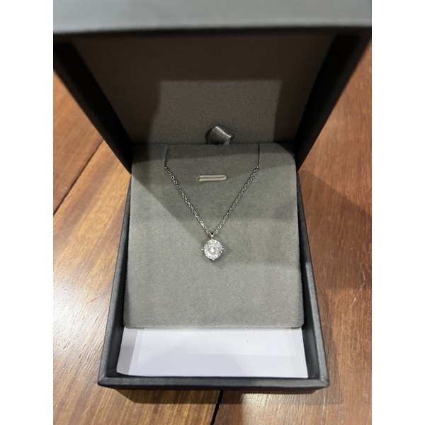 พรีเมี่ยม 1ct RUSSIA CUT aka HUNDRED FLOWERS CUT CZ S925 สร้อยคอ