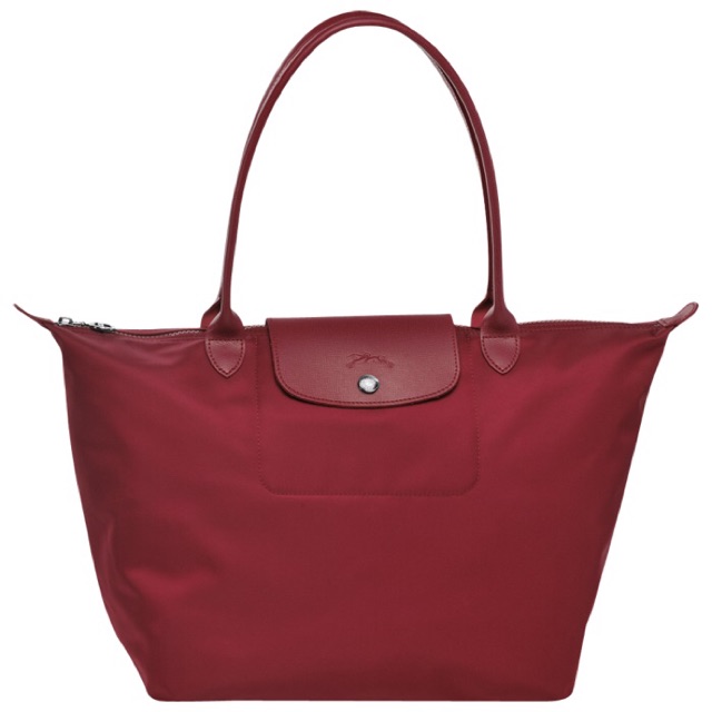 กระเป๋า Longchamp Neo size M หูยาวสีแดง มือหนึ่ง ของแท้