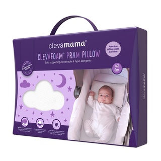 Clevamama ClevaFoam® Pram Pillow หมอนสำหรับทารก (0-6m)