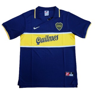 Boca Juniors 1996/1997 Home Retro เสื้อบอลย้อนยุคโบค่าจูเนียส์ เหย้า เสื้อบอลโบค่าจูเนียส์รุ่นเก่า cabj