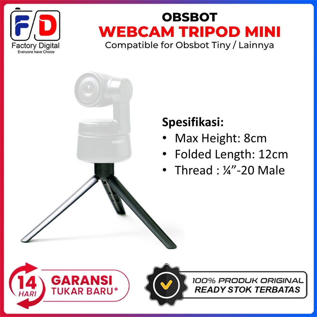 Obsbot Tiny Webcam ขาตั้งกล้องขนาดเล็ก / ขาตั้งกล้องขนาดเล็ก